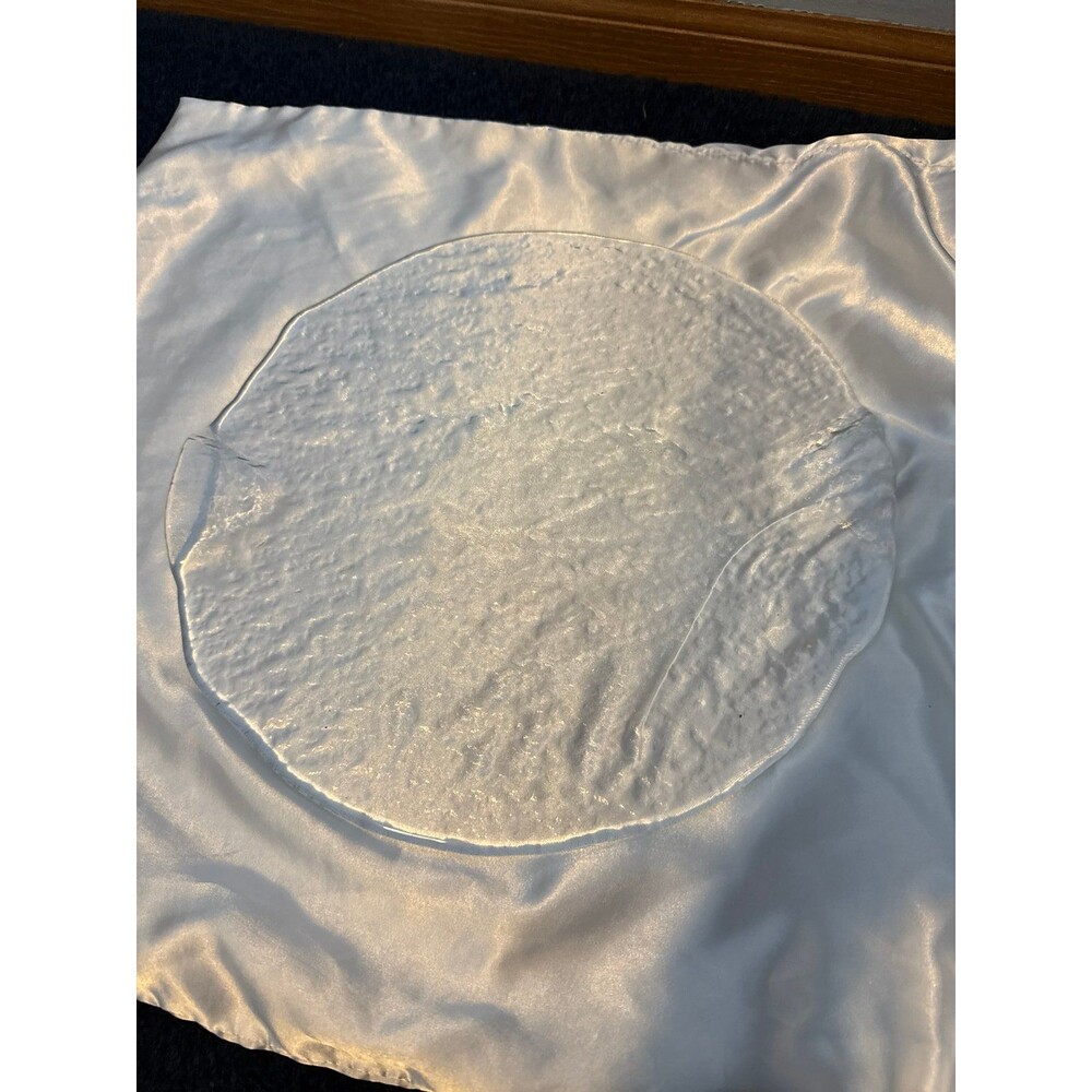 Glass serving tray